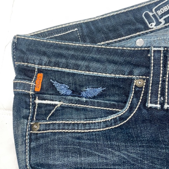 Limited Edition Robins Jean. Size 28. With turquoise studs. Rock n roll vibe - Picture 7 of 9